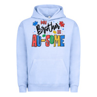 Pigment Grape Ice my brother is ausome autism Urban Hoodie - MaliasSmallBusiness