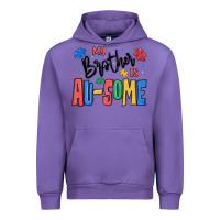 Tulip my brother is ausome autism Urban Hoodie - MaliasSmallBusiness