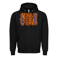 Black basketball brushstroke Zipper Hoodie - Zillion Design Studio
