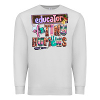 Dove Grey educator of tiny humans Premium Sweatshirt - AdoDesignShop