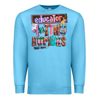 Ocean Blue educator of tiny humans Premium Sweatshirt - AdoDesignShop