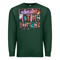 Sports Green educator of tiny humans Premium Sweatshirt - AdoDesignShop