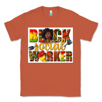 Copper black social worker Classic Tee - texasbilliewilder