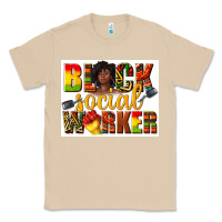 Mushroom black social worker Classic Tee - texasbilliewilder