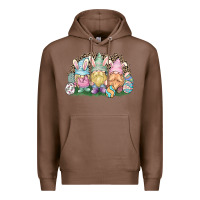 Chestnut Easter Day gnomes Premium Hoodie - NancyCooperArtShop