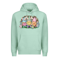Seafoam Easter Day gnomes Premium Hoodie - NancyCooperArtShop