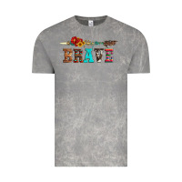 Cloud Rock brave and aztec wood sunflower with arrow Vintage Tee - Artiststas