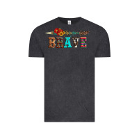 Vintage Black brave and aztec wood sunflower with arrow Vintage Tee - Artiststas