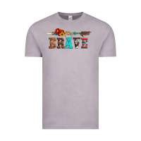 Vintage Zinc brave and aztec wood sunflower with arrow Vintage Tee - Artiststas