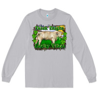 Moon Dust thick thighs lucky vibes charolais bull Long Sleeve Tee - RanaPortraitStore
