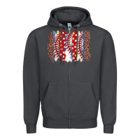 Smoke baseball brushstroke Zipper Hoodie - Zillion Design Studio