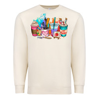 Sandshell art teacher coffee cup Premium Sweatshirt - AdoDesignShop