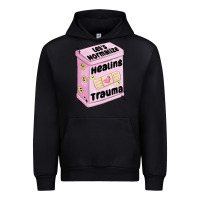 Black let's normalize healing trauma Urban Hoodie - MaliasSmallBusiness