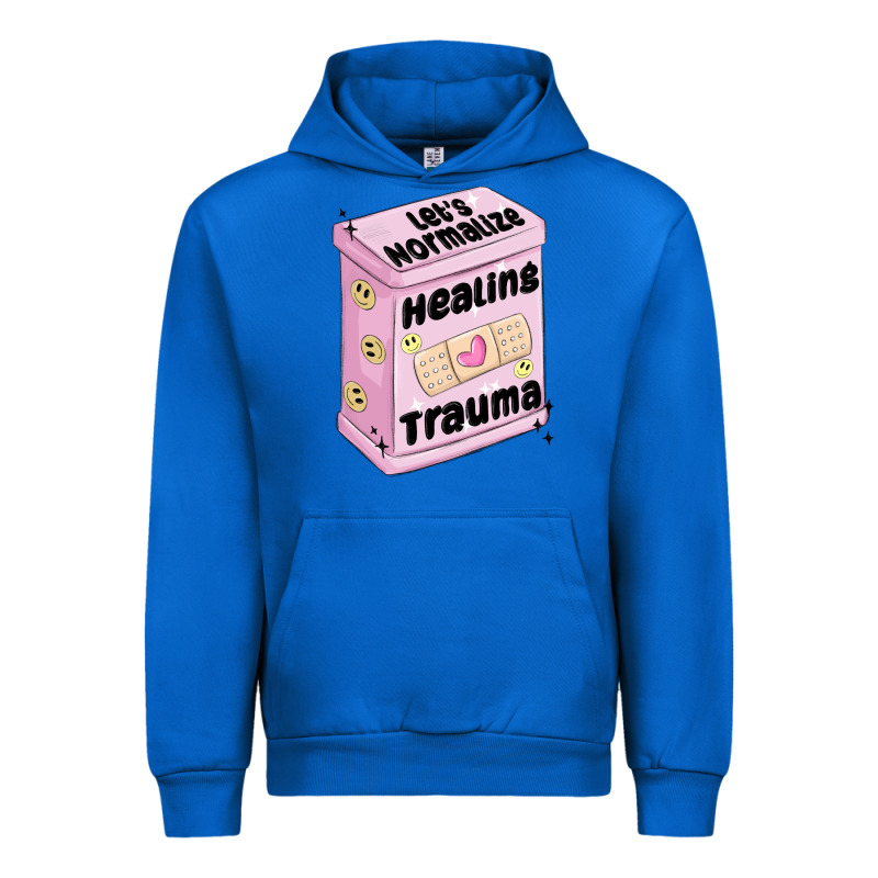 Let's Normalize Healing Trauma Urban Hoodie by MaliasSmallBusiness | Teevron