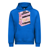 Cobalt let's normalize healing trauma Urban Hoodie - MaliasSmallBusiness