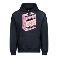 Navy let's normalize healing trauma Urban Hoodie - MaliasSmallBusiness