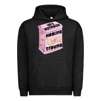 Pigment Black let's normalize healing trauma Urban Hoodie - MaliasSmallBusiness