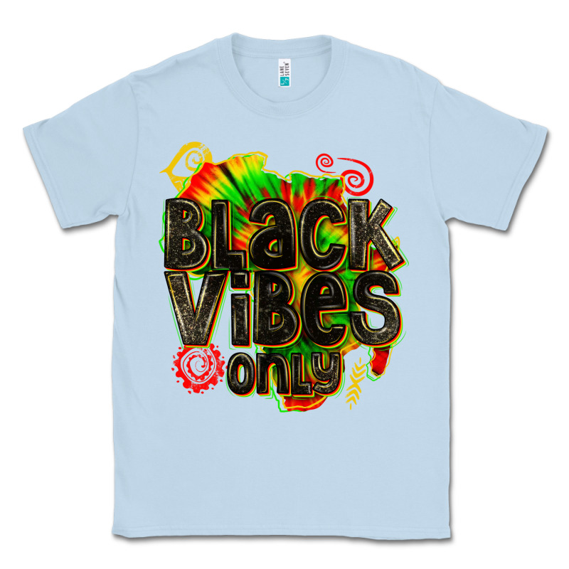 Black Vibes Only Classic Tee by texasbilliewilder | Teevron