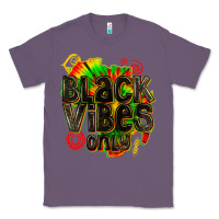 Lavender black vibes only Classic Tee - texasbilliewilder