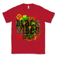 Red black vibes only Classic Tee - texasbilliewilder