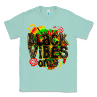 Seafoam black vibes only Classic Tee - texasbilliewilder
