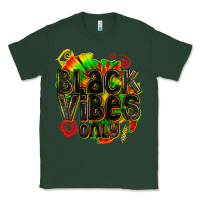 Sports Green black vibes only Classic Tee - texasbilliewilder