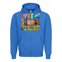 True Royal pre school energy Zipper Hoodie - texasbilliewilder