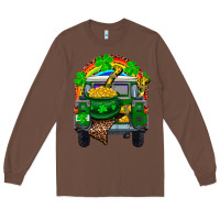 Chestnut st patricks day truck with pot of gold horseshoe a Long Sleeve Tee - RanaPortraitStore