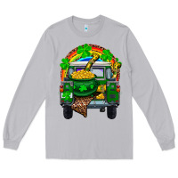 Moon Dust st patricks day truck with pot of gold horseshoe a Long Sleeve Tee - RanaPortraitStore