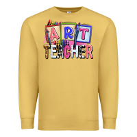 Antique Gold art teacher Premium Sweatshirt - AdoDesignShop