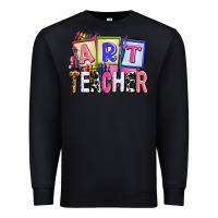 Black art teacher Premium Sweatshirt - AdoDesignShop