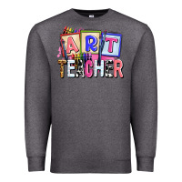 Charcoal Heather art teacher Premium Sweatshirt - AdoDesignShop