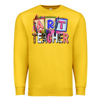 Lemon art teacher Premium Sweatshirt - AdoDesignShop