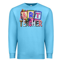Ocean Blue art teacher Premium Sweatshirt - AdoDesignShop