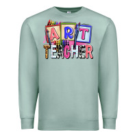 Seafoam art teacher Premium Sweatshirt - AdoDesignShop
