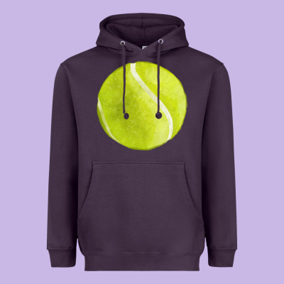 Tennis Ball Fa Element 2 Heavyweight Hoodie Designed By Fadigitalartstudio
