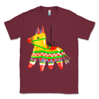 Burgundy pinata Classic Tee - FaDigitalArtStudio