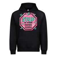 Black stop no energy vampires allowed Urban Hoodie - MaliasSmallBusiness