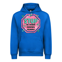 Cobalt stop no energy vampires allowed Urban Hoodie - MaliasSmallBusiness