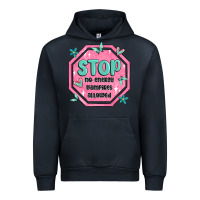 Navy stop no energy vampires allowed Urban Hoodie - MaliasSmallBusiness