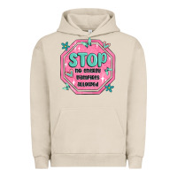 Pigment French Oak stop no energy vampires allowed Urban Hoodie - MaliasSmallBusiness