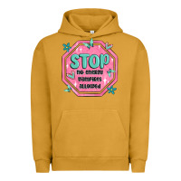 Pigment Peanut Butter stop no energy vampires allowed Urban Hoodie - MaliasSmallBusiness