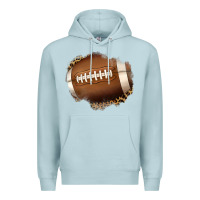 Blue Mist leopard american football patch Premium Hoodie - Jasminsmagicworld