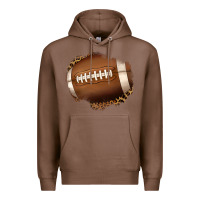 Chestnut leopard american football patch Premium Hoodie - Jasminsmagicworld