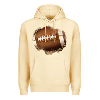 Pina Colada leopard american football patch Premium Hoodie - Jasminsmagicworld