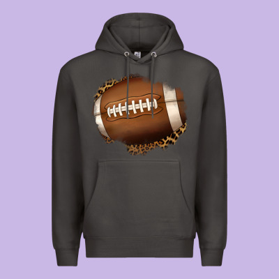Leopard American Football Patch Premium Hoodie Designed By Jasminsmagicworld