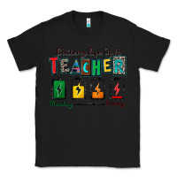 Black battery life of a teacher Classic Tee - Zillion Design Studio
