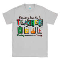 Moon Dust battery life of a teacher Classic Tee - Zillion Design Studio