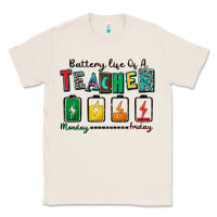 Natural battery life of a teacher Classic Tee - Zillion Design Studio