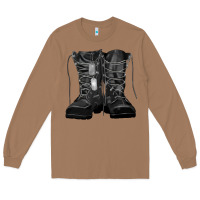 Toasted Coconut soldier boots Long Sleeve Tee - RanaPortraitStore